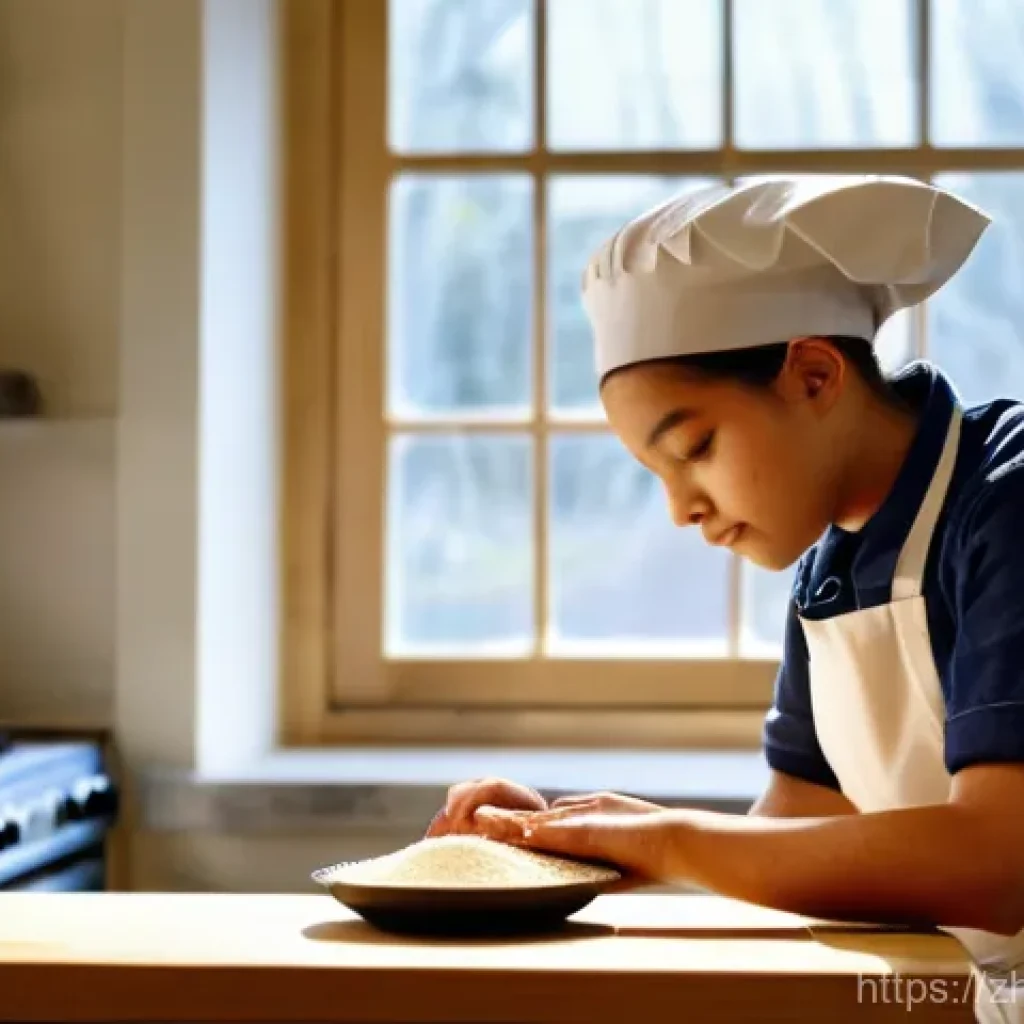 디저트 전문가와 신입 직원 교육 - **Prompt 1: The Art of Precision and Sensory Discovery**
"A close-up, high-definition shot in a ...