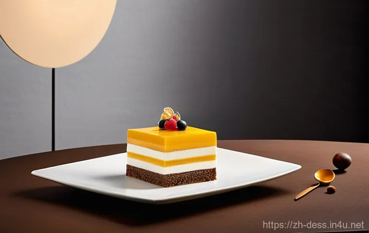 디저트 전문가와 베이커리 협업 사례 - **Prompt:** A meticulously crafted limited-edition dessert, envisioned as a collaboration between a ...