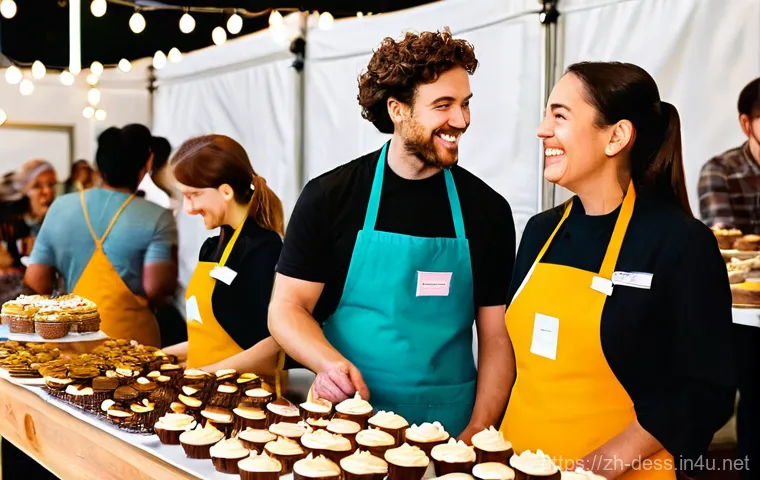 디저트 전문가로 성장하기 위한 멘토링 - **The Master Class: A Mentor Sharing Wisdom:** A professional pastry kitchen or culinary classroom. ...