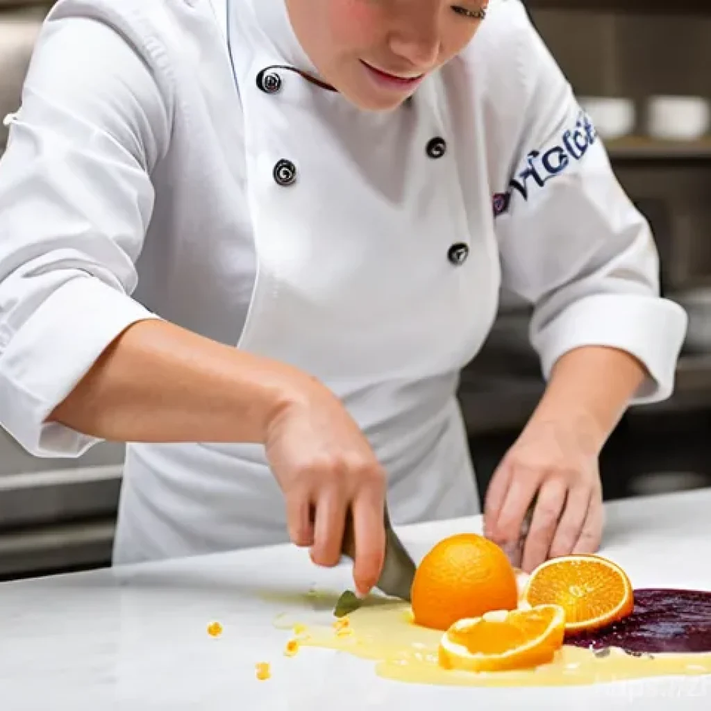 디저트 전문가의 창의적 문제 해결 능력 - **Prompt 1: Sustainable Pastry Chef Crafting Zero-Waste Delights**
    A professional and passionate...